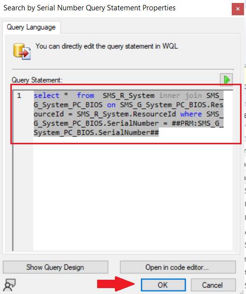 Query_properties_search_Serial_Number